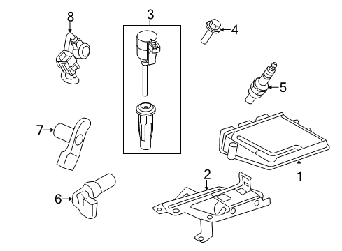 2011 Mercury Milan Ignition System Diagram 2 - Thumbnail