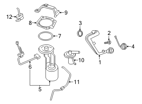 2017 Ford F-350 Super Duty Senders Diagram 3 - Thumbnail