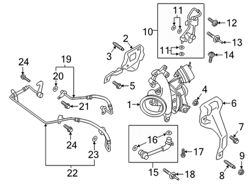 2024 Ford Bronco Sport Turbocharger Diagram 2 - Thumbnail