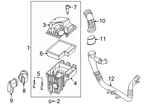 2024 Ford Transit-350 Powertrain Control Diagram