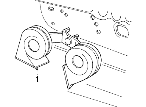 2000 Mercury Mystique Horn Diagram