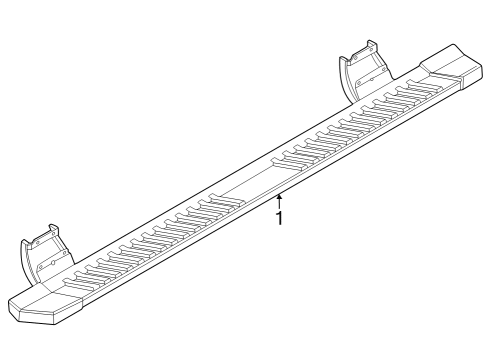 2025 Ford F-150 Lightning Running Board Diagram 4 - Thumbnail
