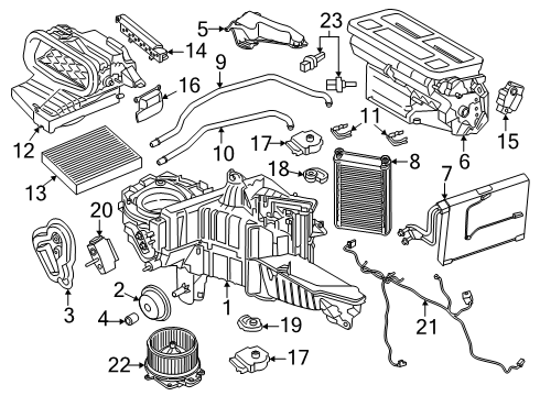 2024 Ford F-150 Air Conditioner Diagram 8 - Thumbnail