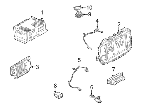 2024 Ford F-150 Lightning Navigation System Diagram