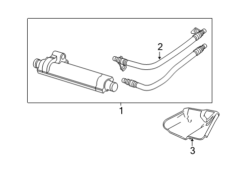 2003 Mercury Marauder Engine Oil Cooler Diagram