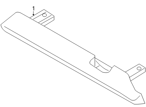 2011 Mercury Milan High Mount Lamps Diagram 2 - Thumbnail