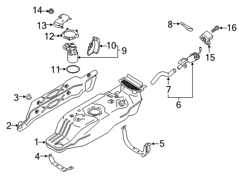 2020 Ford Ranger Fuel Supply Diagram