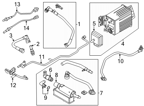 2024 Ford F-150 Emission Components Diagram 4 - Thumbnail