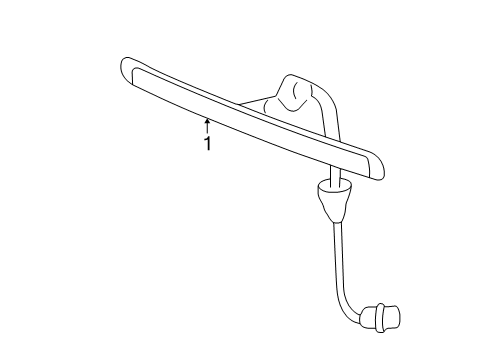 2006 Ford Mustang High Mount Lamps Diagram