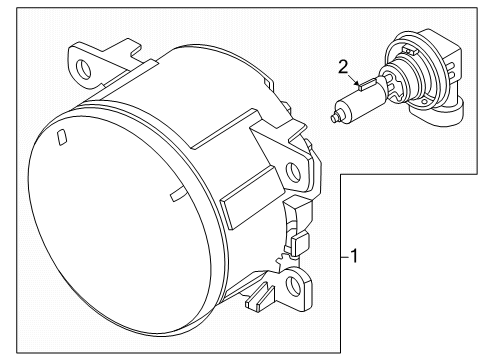 2024 Ford Ranger Fog Lamps Diagram 2 - Thumbnail