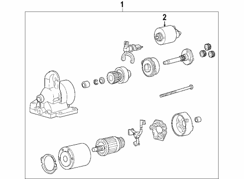 2008 Ford Fusion Starter Diagram 3 - Thumbnail