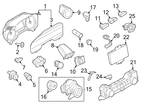 2022 Ford Expedition Adjustable Brake Pedal Diagram
