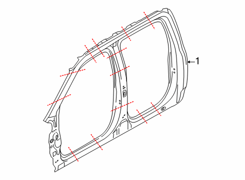 2025 Ford F-150 Aperture Panel Diagram 2 - Thumbnail