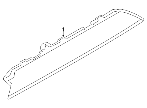 2024 Ford Transit-350 HD High Mount Lamps Diagram 2 - Thumbnail