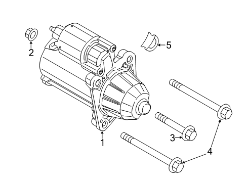 2015 Ford Fiesta Starter Diagram 3 - Thumbnail