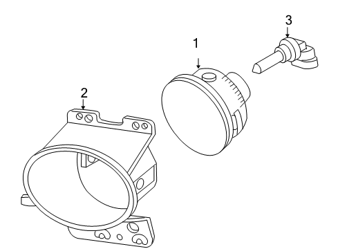 2008 Ford F-150 Bulbs Diagram