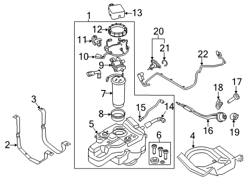 2015 Ford Transit-350 Emission Components Diagram 2 - Thumbnail