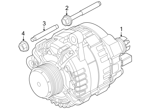 2025 Ford Mustang Alternator Diagram 2 - Thumbnail