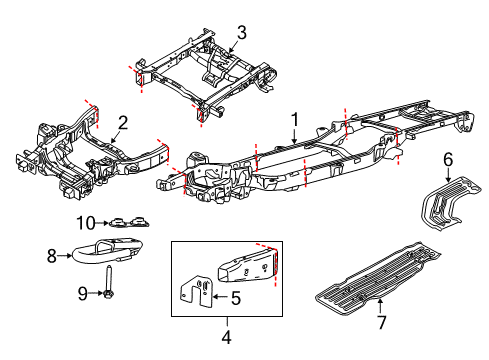 2014 Ford F-150 Frame & Components Diagram 2 - Thumbnail