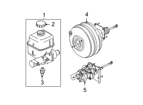 2008 Ford F-250 Super Duty Dash Panel Components Diagram 2 - Thumbnail