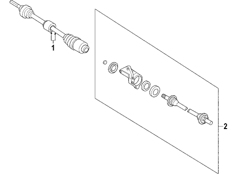 2006 Ford Fusion Front Axle Diagram