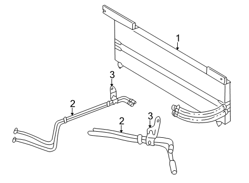 2003 Lincoln Aviator Oil Cooler Diagram