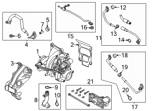 2024 Lincoln Nautilus Turbocharger Diagram