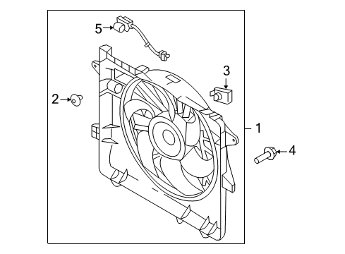 2010 Ford Mustang Cooling Fan Diagram 2 - Thumbnail
