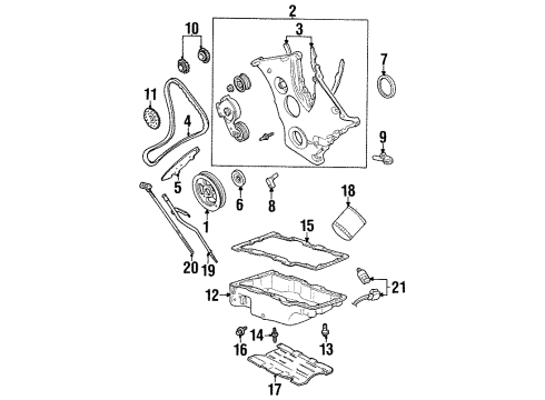 2000 Mercury Cougar Engine Parts Diagram 2 - Thumbnail