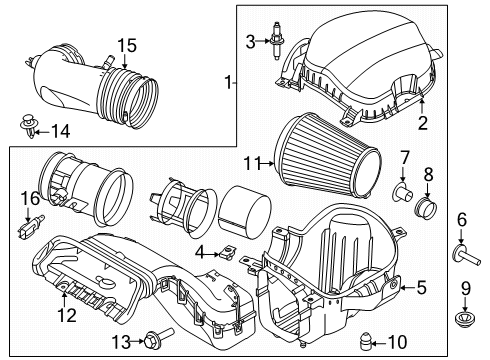 2024 Ford F-150 Air Intake Diagram 5 - Thumbnail