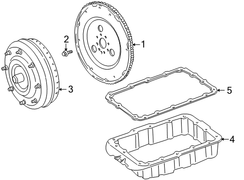 2006 Ford Five Hundred Transaxle Parts Diagram