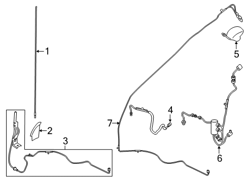 2020 Ford F-150 Base Diagram for HL3Z-18A984-A