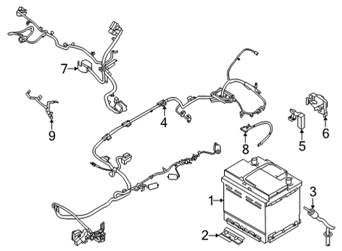 2024 Ford Maverick Battery Diagram 3 - Thumbnail
