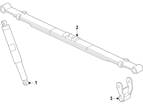 2024 Ford F-150 Rear Suspension Components Diagram