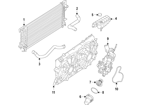 2024 Ford F-150 Cooling System Diagram