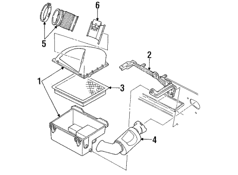 1994 Mercury Topaz Filters Diagram