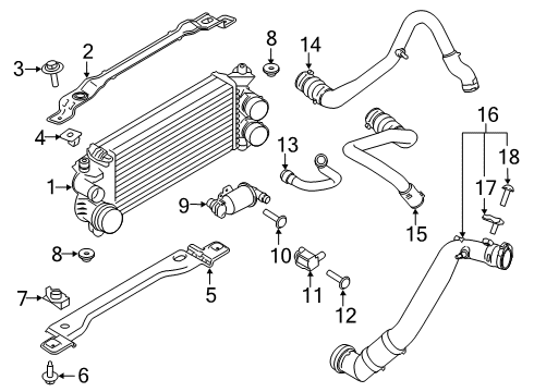 2020 Ford F-150 Intercooler - Belts Diagram 3 - Thumbnail