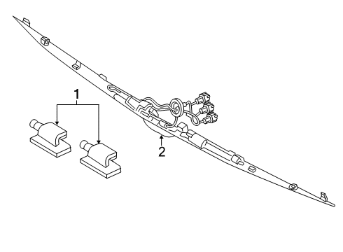 2019 Lincoln Nautilus License Lamps Diagram