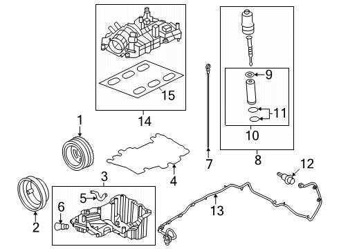2024 Ford Ranger Engine Parts Diagram