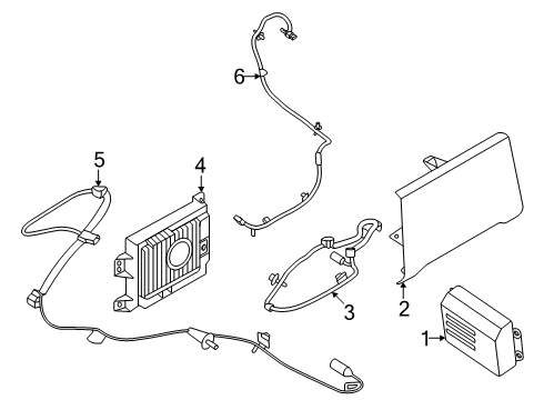 2024 Lincoln Nautilus Navigation System Diagram