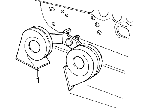 2000 Ford Contour Horn Diagram