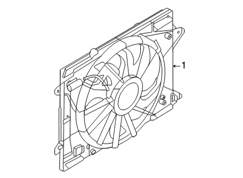 2024 Ford Maverick Cooling Fan Diagram