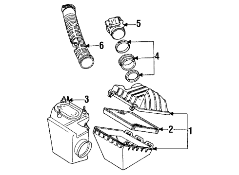 1989 Mercury Cougar Filters Diagram 2 - Thumbnail