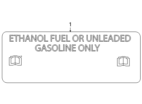 2007 Lincoln Mark LT Information Labels Diagram