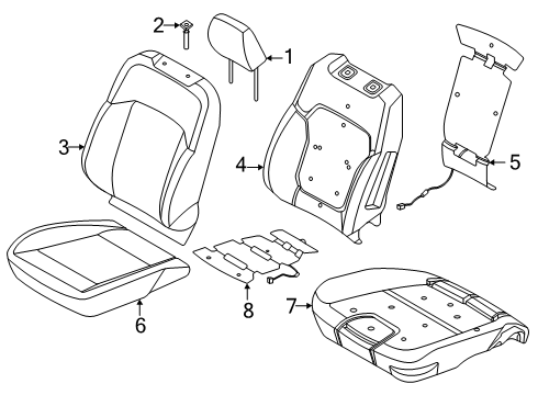 2025 Ford Ranger Heated Seats Diagram
