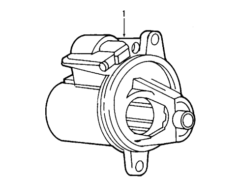 2004 Ford F-150 Heritage Starter Diagram 2 - Thumbnail