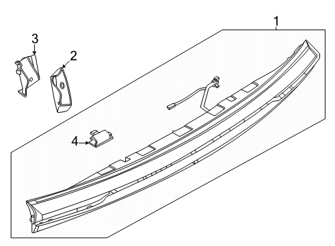 2024 Lincoln Nautilus Combination Lamps Diagram