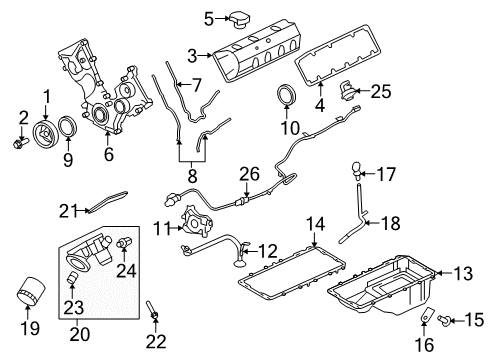 2010 Ford F-150 Engine Parts Diagram 2 - Thumbnail