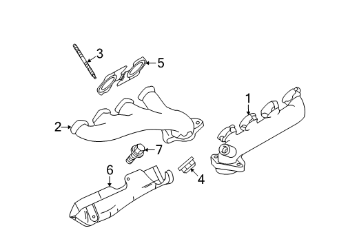 2011 Lincoln Town Car Exhaust Manifold Diagram