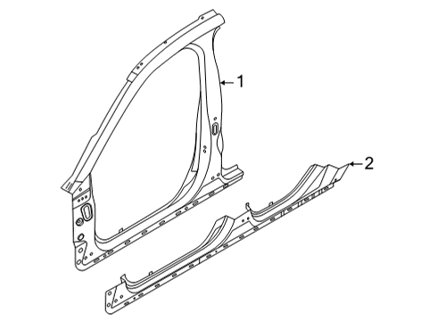 2024 Ford Mustang Mach-E Aperture Panel Diagram